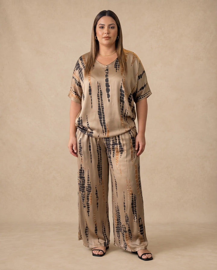 Marie Printed Two-Piece Set