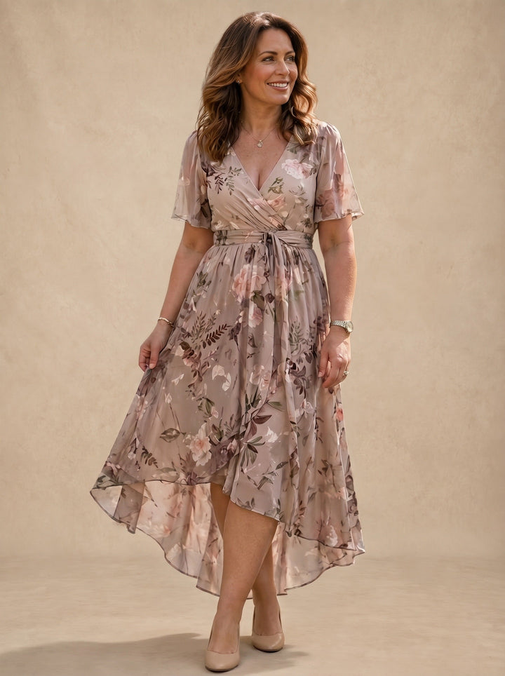 Jacquetta Floral Wrap Dress