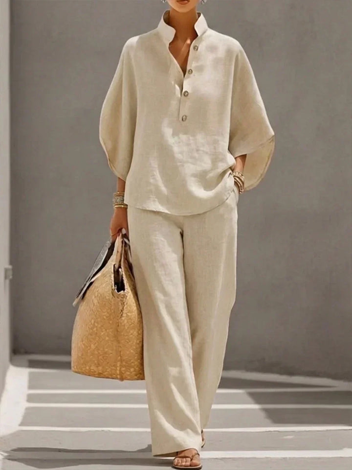 Celeste | Button Two-Piece Set