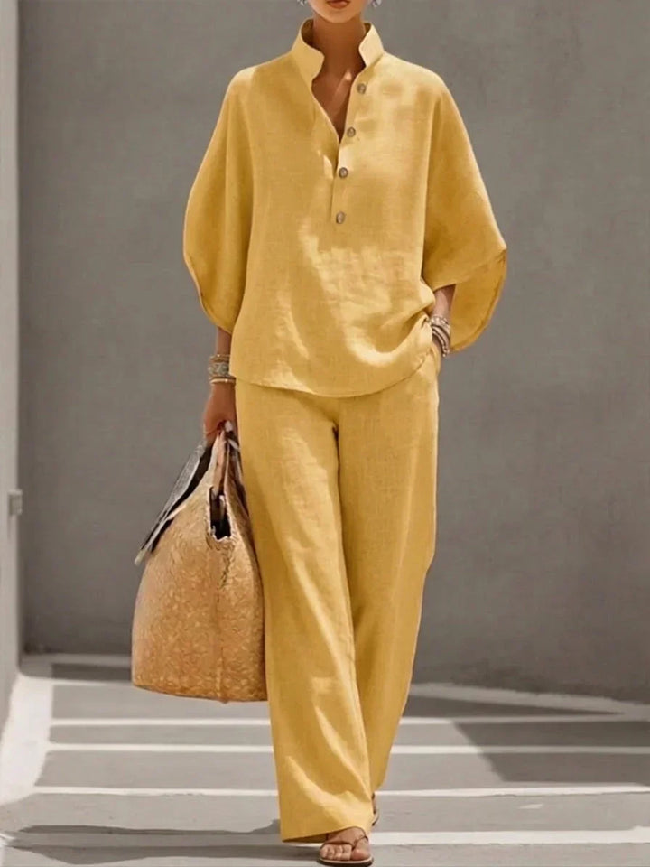 Celeste | Button Two-Piece Set
