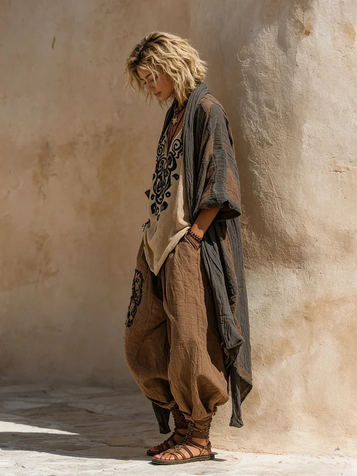 Zara | Linen Boho Set