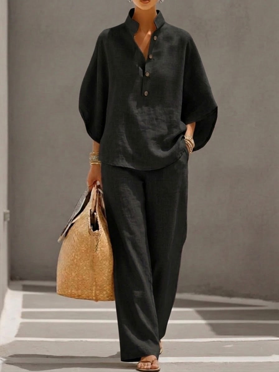 Amara | Linen Two-Piece Set