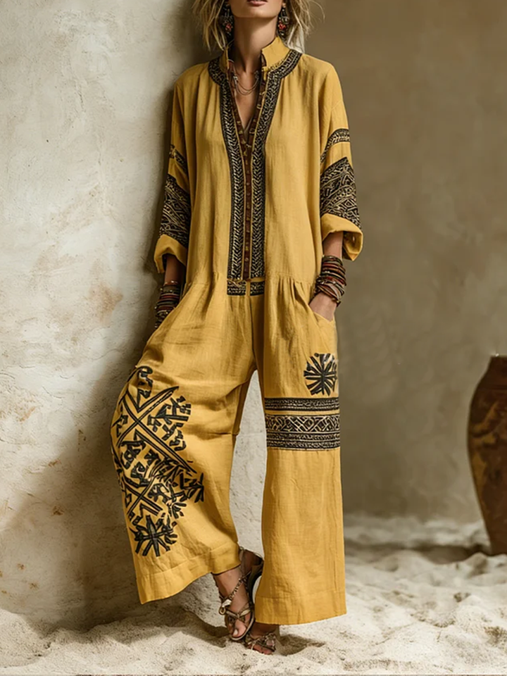 Anouk | Linen Bohemian Set