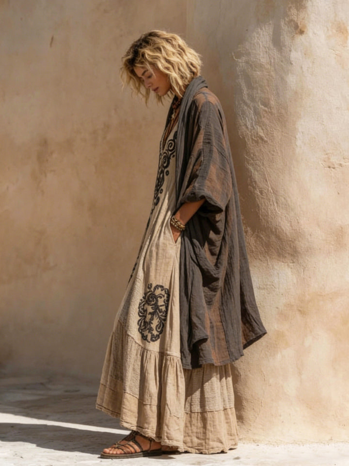 Mireille | Linen Bohemian Set