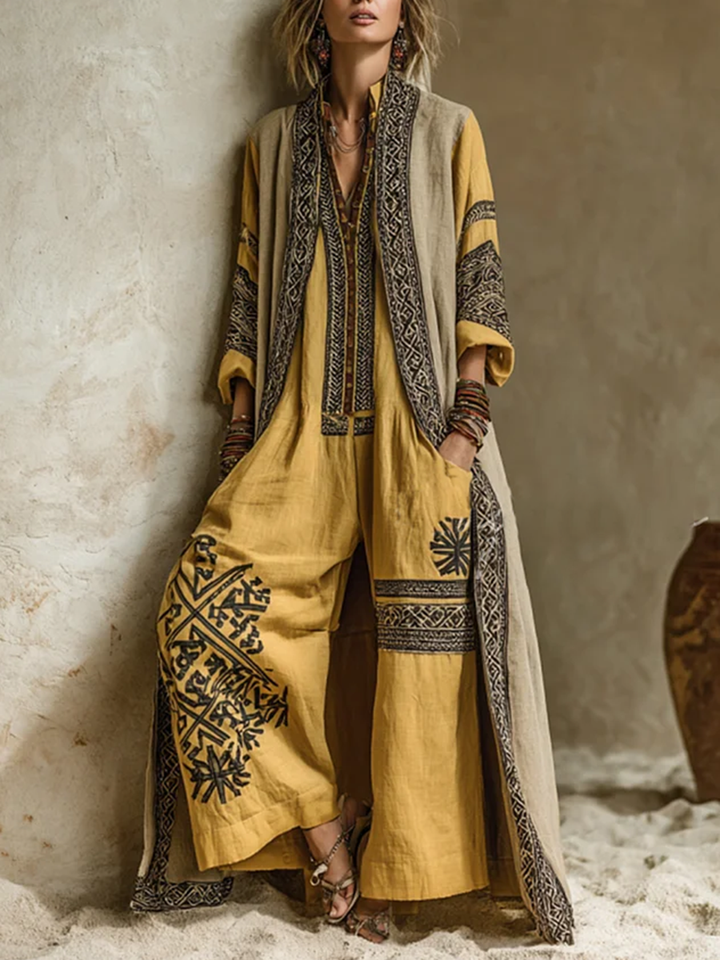 Anouk | Linen Bohemian Set