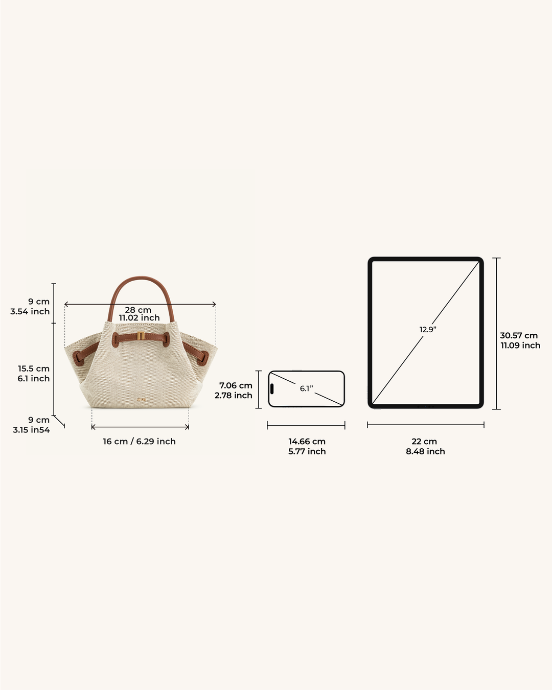 Elara | Mini Tote Bag