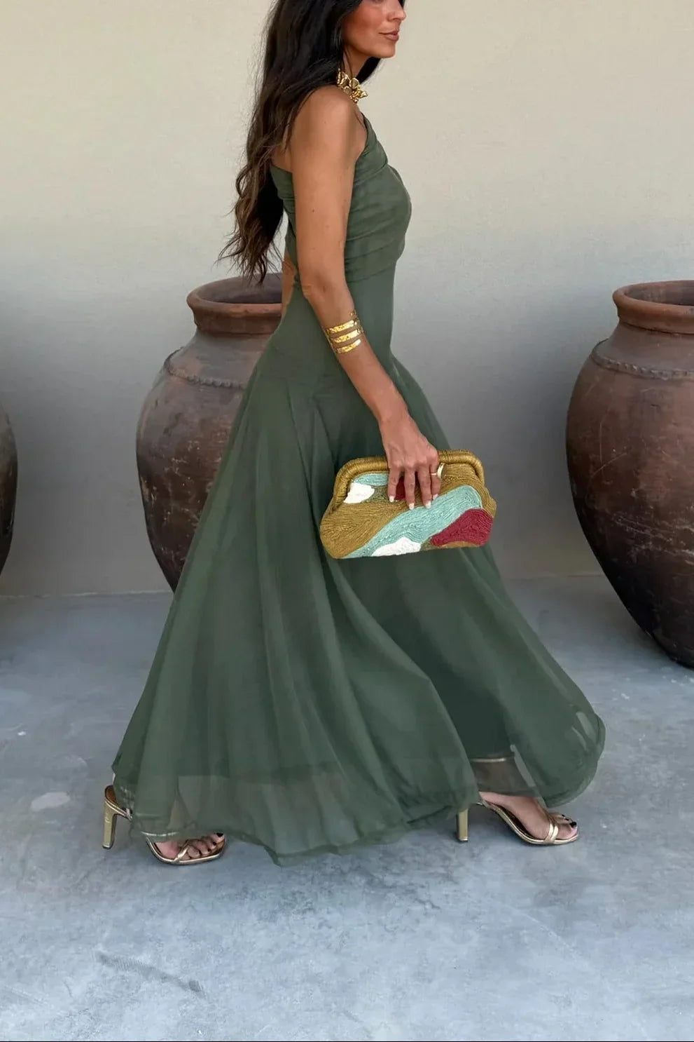 Luna | One-Shoulder Dress