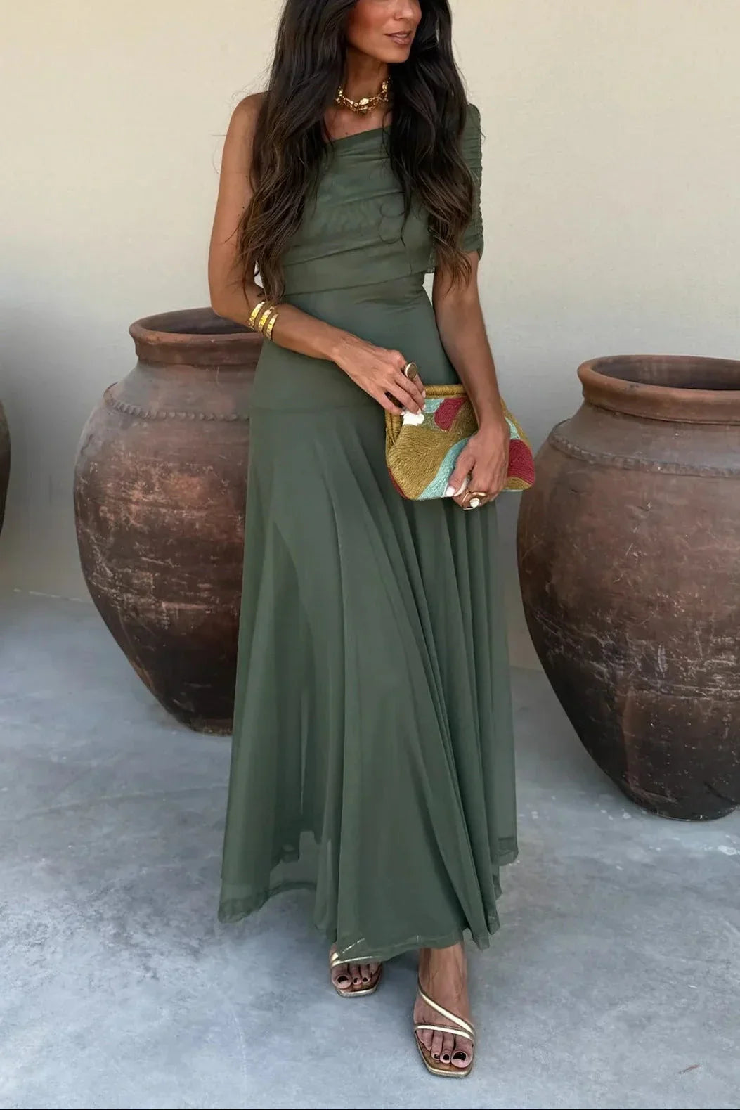 Luna | One-Shoulder Dress