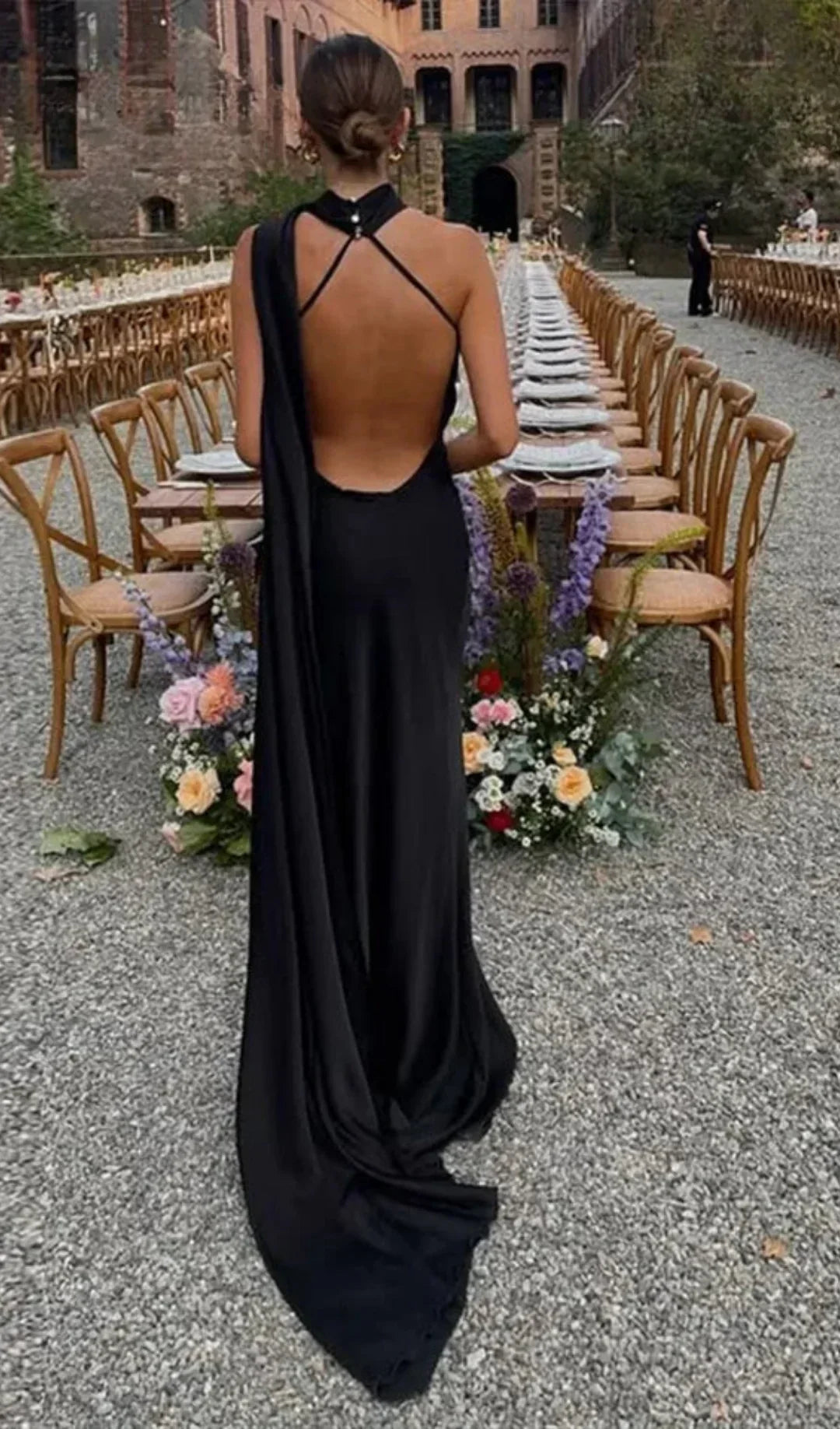 Alyssa | Long Strap Dress