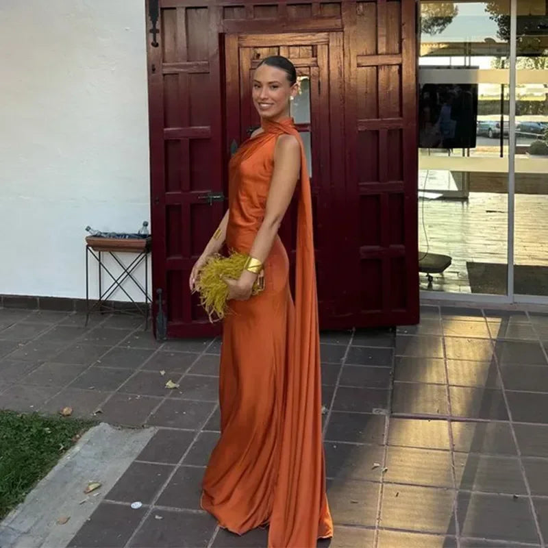 Alyssa | Long Strap Dress