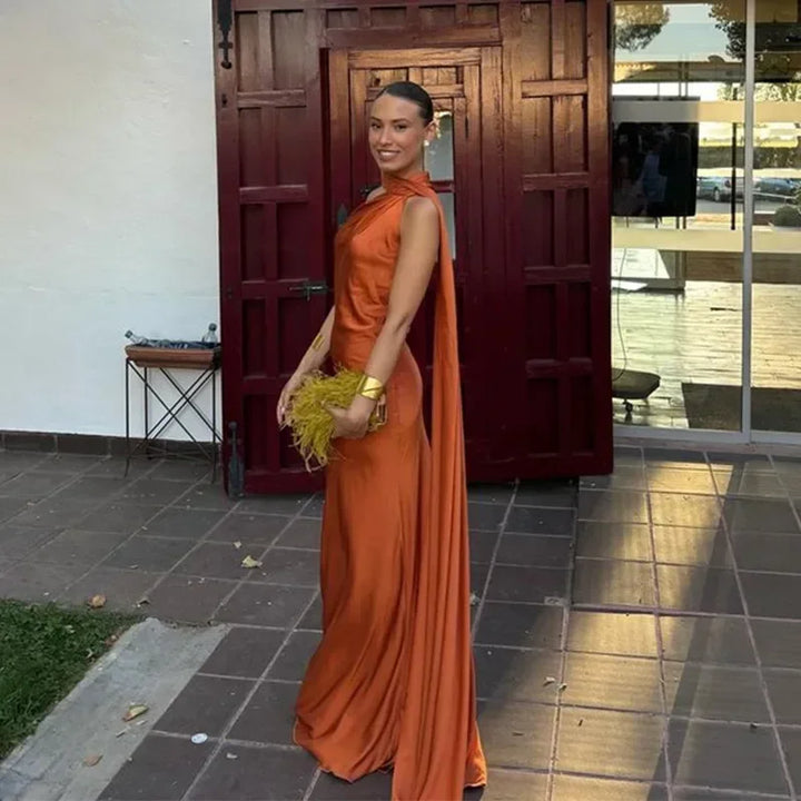 Alyssa | Long Strap Dress