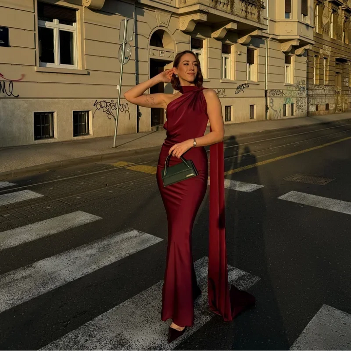 Alyssa | Long Strap Dress