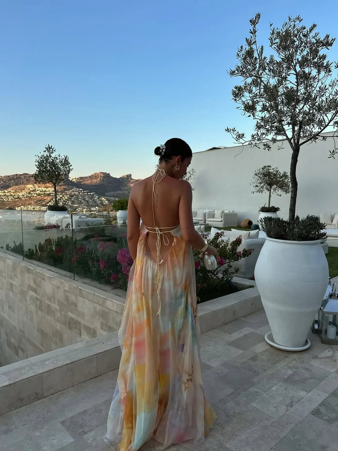 Cecilia | Printed Maxi Dress