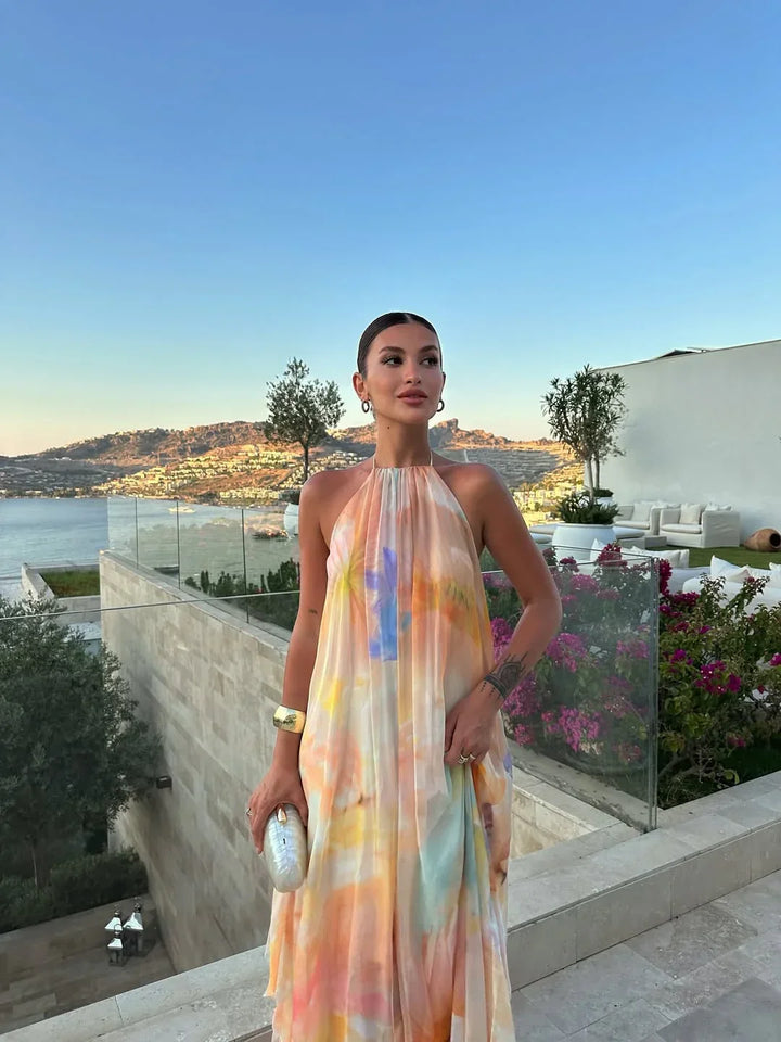 Cecilia | Printed Maxi Dress