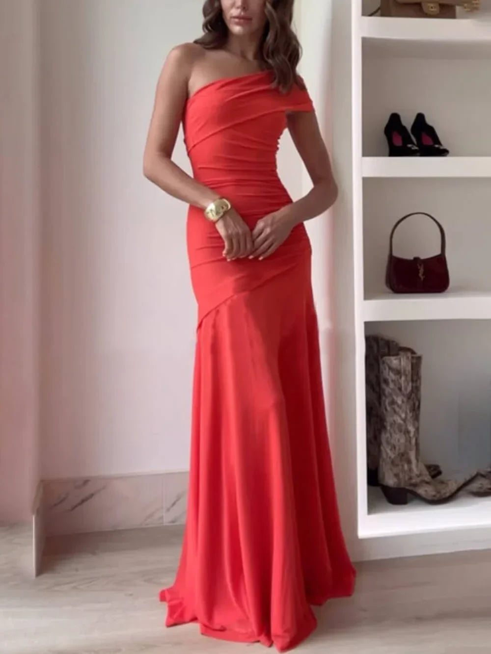 Nerissa | Asymmetrical Evening Dress