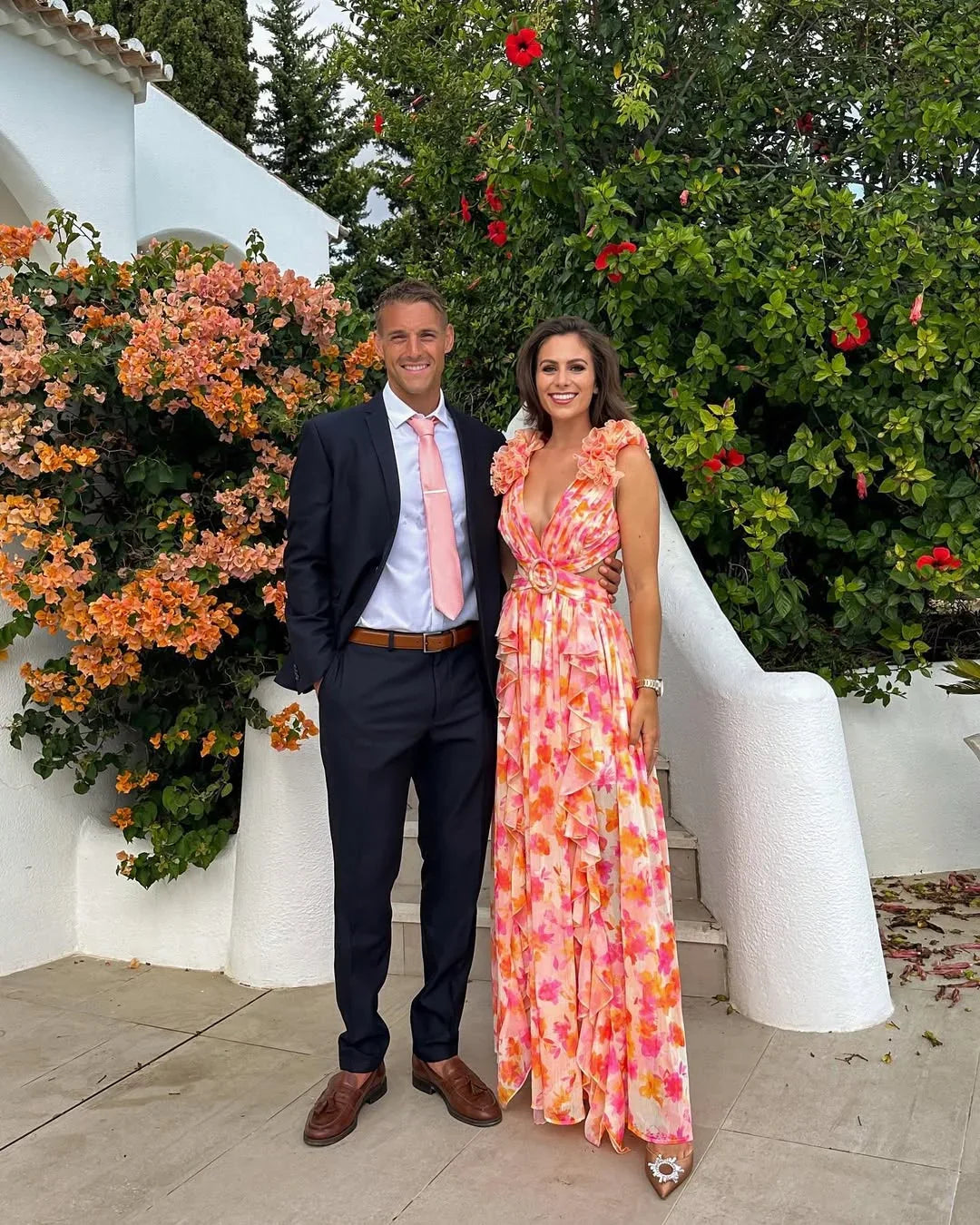 Elena | Floral Sleeveless Dress
