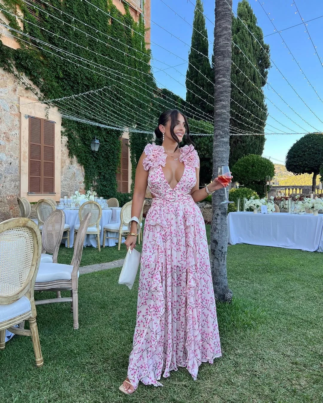 Elena | Floral Sleeveless Dress