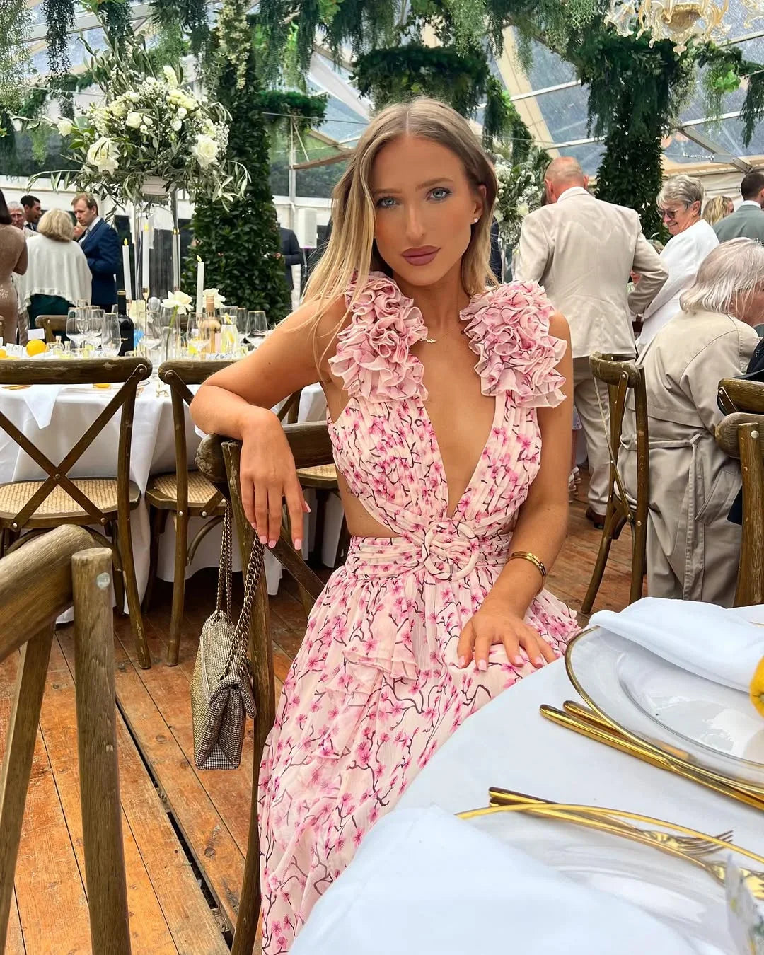Elena | Floral Sleeveless Dress