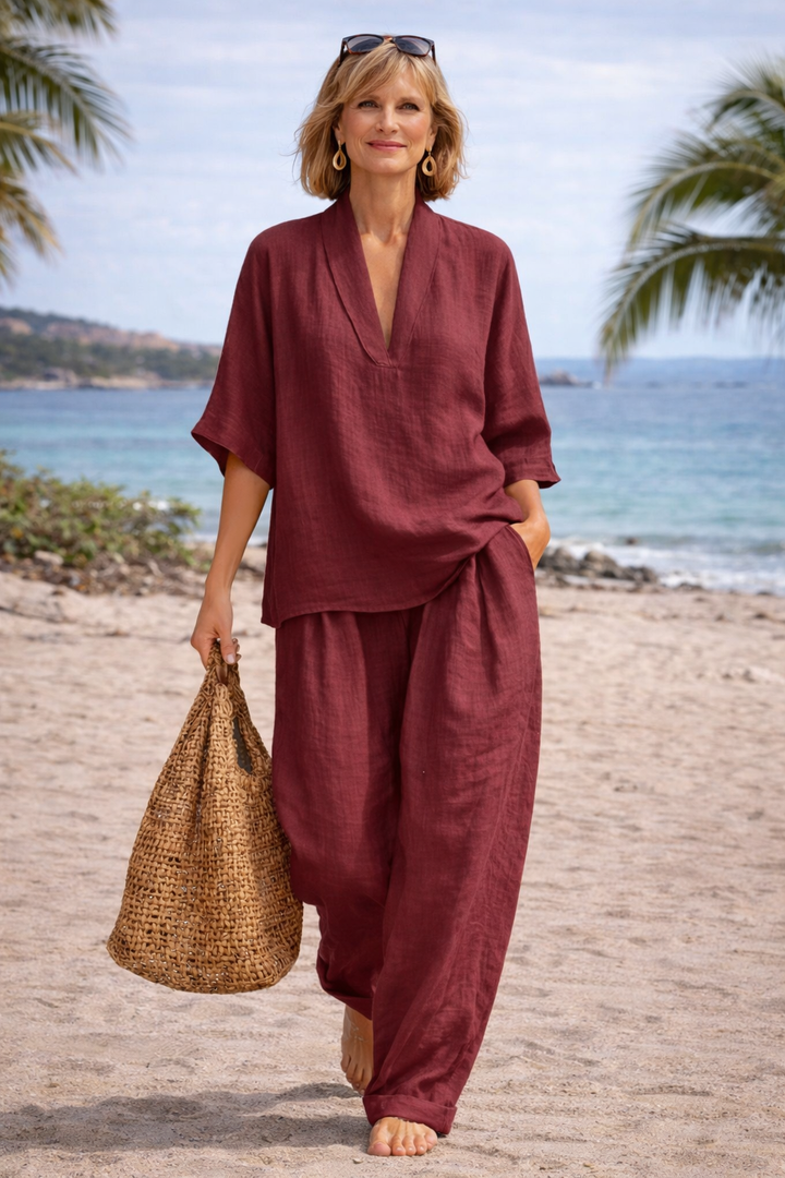 Sabrina | Linen Two-Piece Set