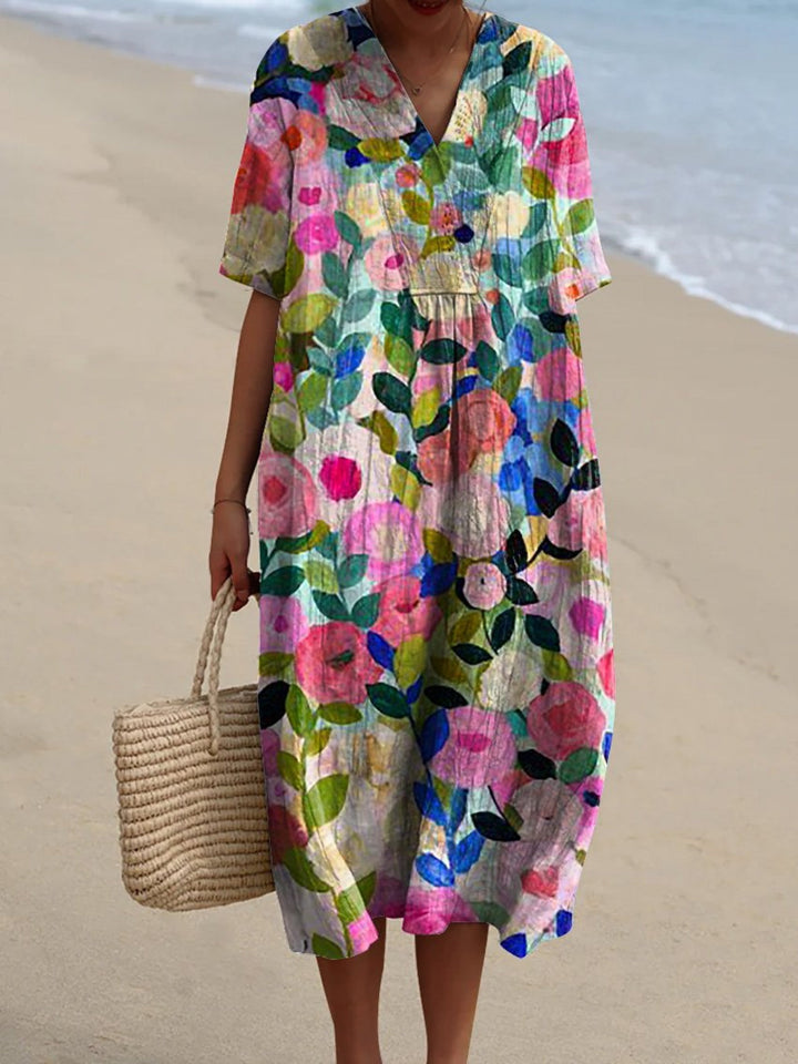 Marisol | Vintage Flower Dress