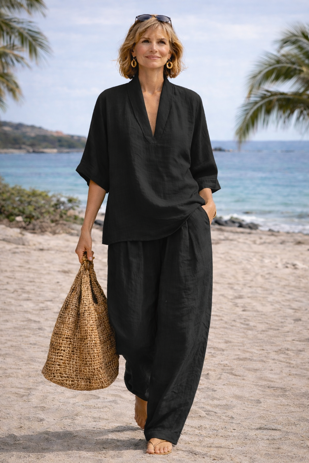 Sabrina | Linen Two-Piece Set
